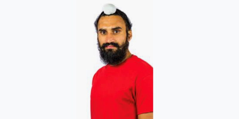 Ist Sikh Player in Canada Hockey Team